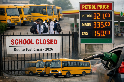 Why Schools Are Closed in Pakistan 2026 – Petrol Crisis, Fuel Shortage & New Office Timings ??