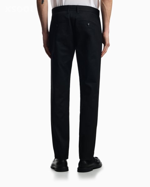 Comfort-gabardine chinos