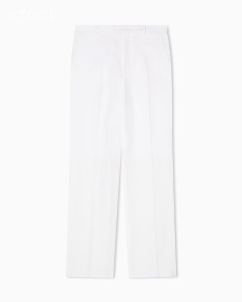 Pure linen trousers