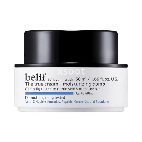 The True Cream Moisturizing Bomb with Peptide and Ceramide
