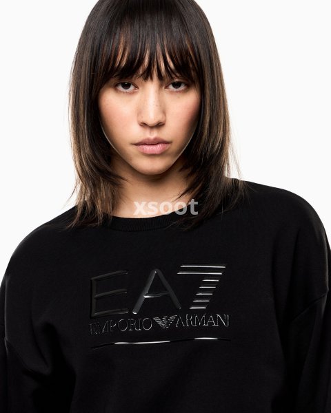 Visibility cotton-blend sweatshirt