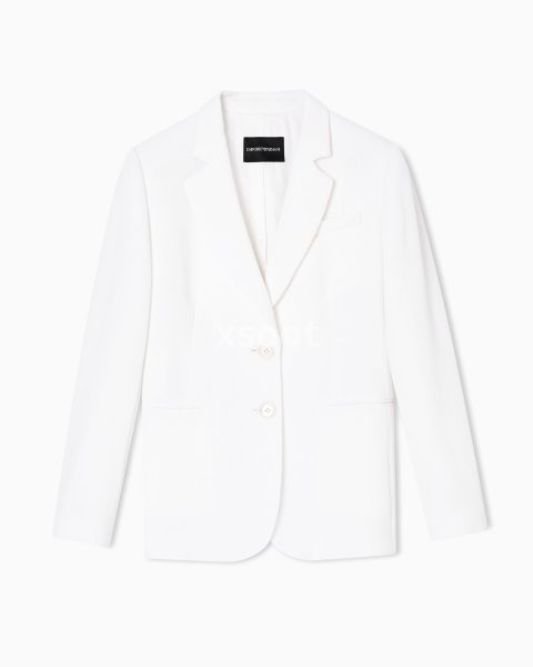 ASV single-breasted blazer in waffle weave technical fabric