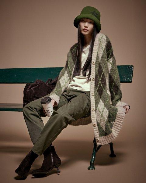 New York capsule collection suede ankle boots with kitten heel