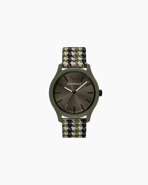 Three-Hand #tide ocean material® Nylon Fabric Watch