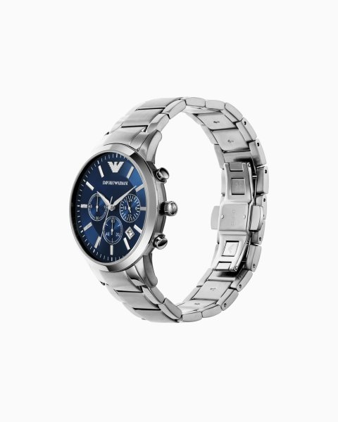 Men's Chronograph Stainless Steel Watch
