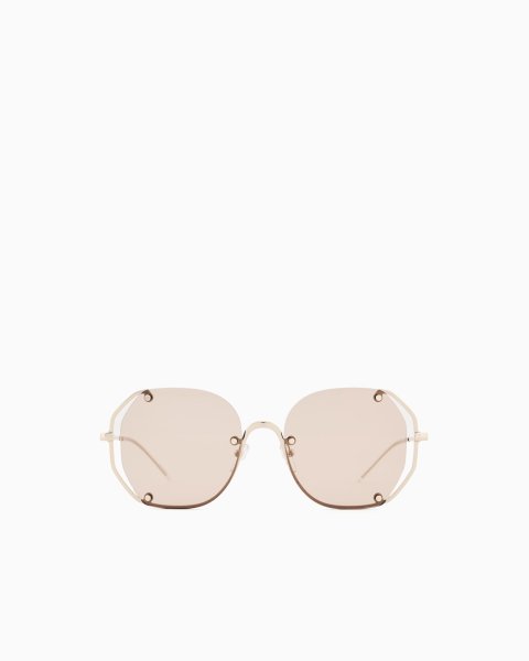 Women’s irregular-shaped sunglasses