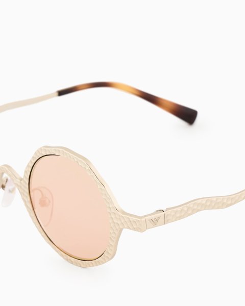 Men’s round sunglasses