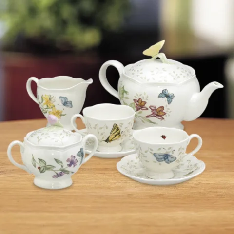 Butterfly Meadow 7 Piece Teapot Set