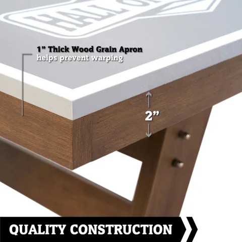 Hall of Games Regulation Size Indoor Ping Pong Tennis Table, 19mm Thick