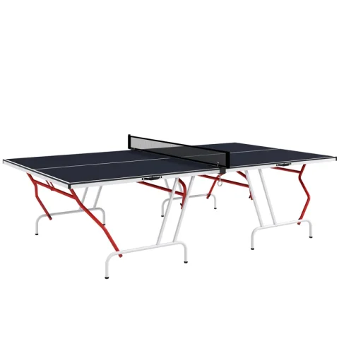 Soozier Foldable Table Tennis Table (Paddles Included)