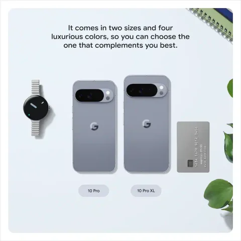 Google - Pixel 10 Pro XL 256GB (Unlocked) - Porcelain