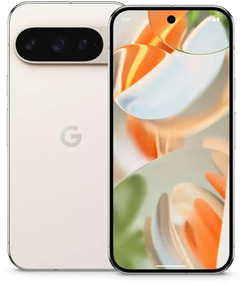 Google - Refurbished Excellent - Pixel 9 Pro 128GB (Unlocked) - Porcelain