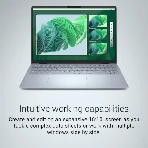 Dell - Plus - Copilot+ PC - 16" 2K Touchscreen Laptop - AMD Ryzen AI 7 350 2025 - 32GB Memory - 1TB Storage - Ice Blue