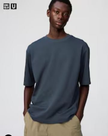 uniqlo us Uniqlo AIRism Cotton Oversized T-Shirt