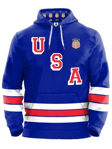 benchclearers USA Hockey Nations 2026 Away Hockey Hoodie