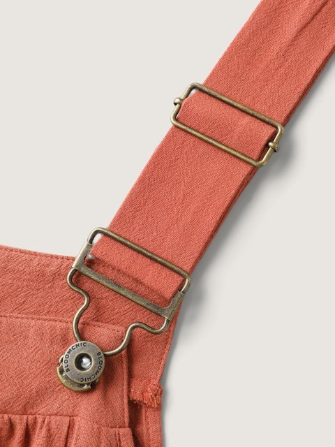 Women Plus Size Pure Cotton Pleated Pockets Midi Dress Leisure Gathered Square Neck Sleeveless Curvy BloomChic